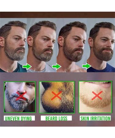 Hair Darkening Shampoo Bar Hair Beard Darkening Shampoo Bar Beard Wash Bar Hair with Natural Plant Essential Oil for Repair Hair Brown Large - Buy Online on GoSupps.com