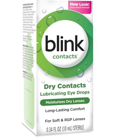 Buy Blink Contacts Lubricant Eye Drops - 0.34 oz (Pack of 4) | Fast International Shipping - Buy Online on GoSupps.com