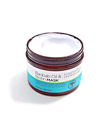 Baobab Oil & Biotin Hair Mask | Deep Penetrating Treatment for Elasticity & Strength Restoration - Shop Internationally - Buy Online on GoSupps.com
