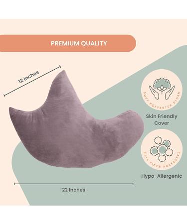 MOYOAMA Shoulder Surgery Pillow - Post Surgery Rotator Cuff Pain Relief - Adjustable Neck Pillow for Sitting & Sleeping - Washable Grey - Buy Online on GoSupps.com