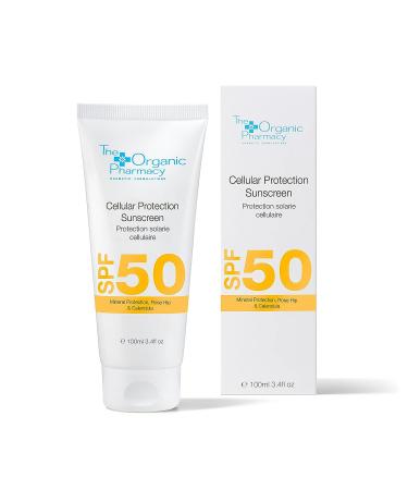 The Organic Pharmacy Cellular Protection Sunscreen SPF 50 - Mineral Non-chemical Formula 3.4 oz - Buy Online on GoSupps.com