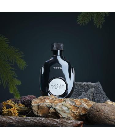 AARVVINTA CRAFT Masculin Leather Imported Perfume for Men 100ml Citrusy Smoky & Leather Scent - Buy Online on GoSupps.com