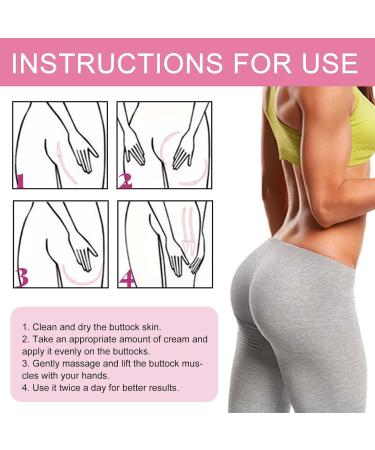 EXQST Oveallgo Buttock Enhancement Sculpting Cream Buttock Enhancement Cream Women's Contouring Firming Oil Butt Cream - Buy Online on GoSupps.com