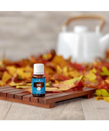 Young Living Thyme Essential Oil 15ml - Aromatic Diffuser | Bold Herbal Aroma for Relaxation & Wellness | Purifying & Cleansing Benefits - Buy Online on GoSupps.com