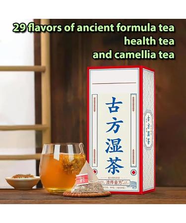 29 Flavors of Ancient Formula Tea Liver Care Tea-Health Tea and Camellia Tea Ancient Wet Tea Health Tea and Camellia Tea (1Box) - Buy Online on GoSupps.com