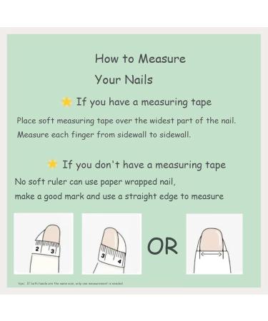 NALoRa Handmade Nails Press on Full Cover Nails Spice Girl Sweet Cool Metallic Dimensional Long Fake Nails Nail enhancement (Color : 2 Size : XS) - Buy Online on GoSupps.com