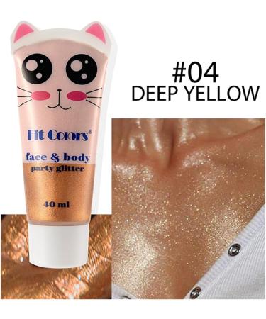 Body Highlighter Face Illuminators Beach Sexy Body Illuminators Moisturiser Bronzer Smooth Glowing Liquid Foundation Emulsifier for Cosmetics Vegan (D One Size) one size d - Buy Online on GoSupps.com