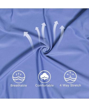 Speerise Women's Mock Turtle Neck Long Sleeve Ballet Dance Leotard Bodysuit - Light Blue, Large - Buy Online on GoSupps.com