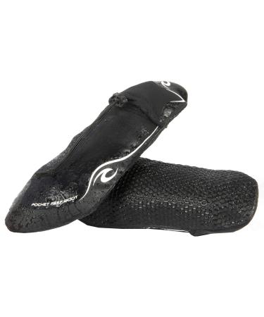 Rip Curl 1mm Pocket Reef Wetsuit Boot Boots Black WBOXBT 7