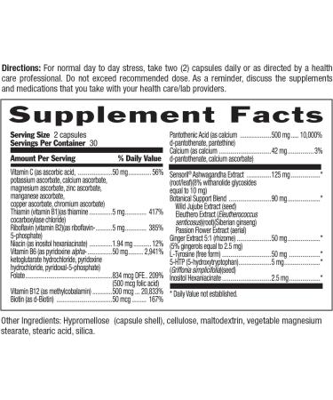 Country Life Stress Shield Stress & Tension Relief Supplement with Ashwagandha B-Vitamins for Energy & Emotional Well-Being Supports Mental Clarity & Resilience Gluten-Free Vegan 60 Capsules - Buy Online on GoSupps.com