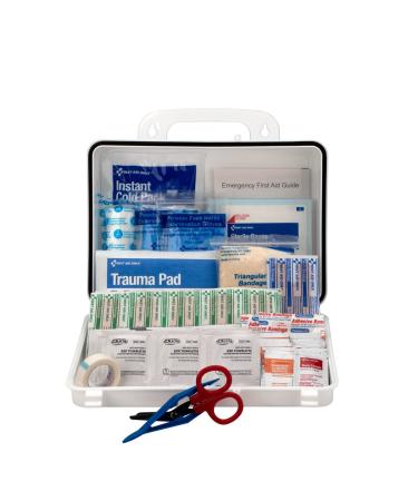 First Aid Only 9301-25P Contractor's Emergency Kit - 25 Person Home Renovation & Construction Site First Aid Kit (176 Pieces) - Buy Online on GoSupps.com