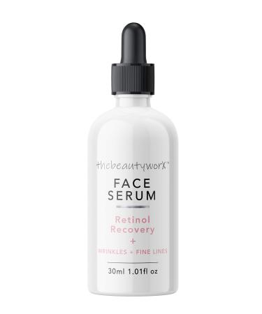 thebeautyworX Retinol Recovery Face Serum to Help Reduce Age Spots & Fine Lines 30ml