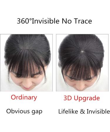 Clip in Fringe Clip in Bangs Neat Bangs Clip In Hair Extensions Hair Bangs Hair Bangs Clip On Real Hair On Headband Red-brown (Color : Red brown) - Buy Online on GoSupps.com