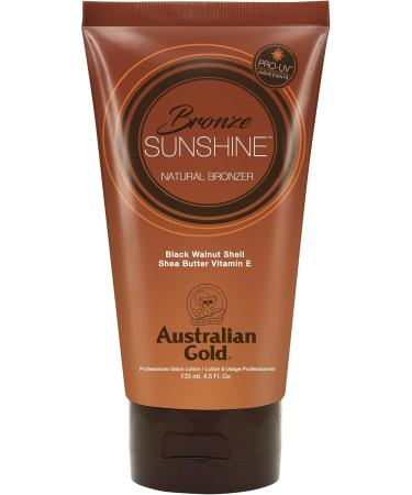Designer Skin Bronze Sunshine Natural Bronzer Sunbed Dark Tanning Paraben Free Lotion with Shea Butter 130ml - Buy Online on GoSupps.com
