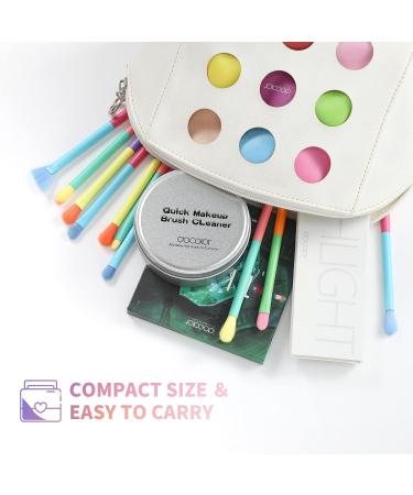 Docolor Makeup Brush Color Removal Sponge Makeup Brushes Cleaner Quick Dryer Beauty Tool Colour Removal Sponge - Buy Online on GoSupps.com