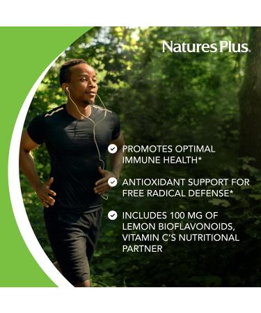 NaturesPlus Liquilicious Vitamin C Liquid 1000mg - 8oz Orange Lemon Bioflavonoids Antioxidant - Vegetarian Gluten-Free - Buy Online on GoSupps.com