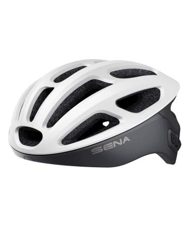 Sena R1 / R1 EVO Smart Communications Bluetooth Cycling Helmet (2022) R1 (2022) Matte White Large