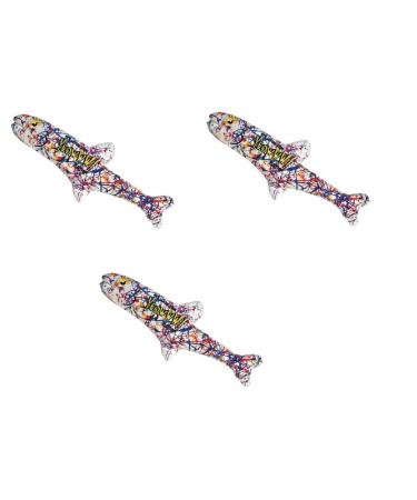 Yeowww! Pollock Fish Catnip Toy, 3 Pack