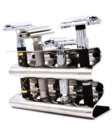 Parker safety razor stand for safety razor chrome