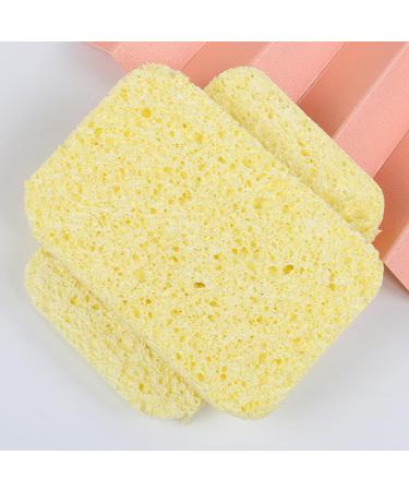 Muloo 40pieces Natural Wood Pulp Cotton Sponge Wipes Dishwashing Brush Cleaning Brushes Household Cleaning Tools for Kitchen - Buy Online on GoSupps.com