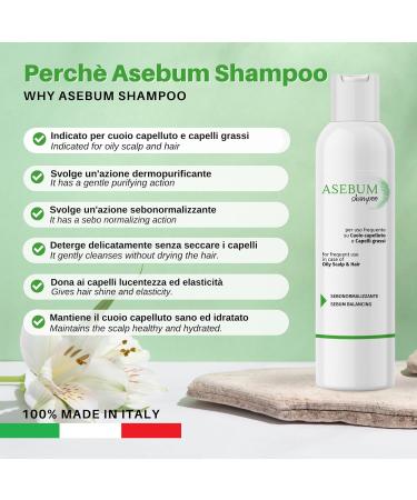  Licofarma Asebum Specific Shampoo for Oily Hair | Normalizes the Scalp | Sebum-Regulating Action | Natural Formula | Daily Use | 150ml Bottle - Buy Online on GoSupps.com