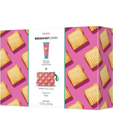 Breakfast Lovers Set - Toast by Pupa Milano for Women - 2 Pc 6.76oz Body Lotion Purse - Buy Online on GoSupps.com
