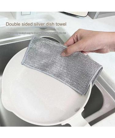 xorea Cleaning Cloths for Wet and Dry 2024 Reusable Multipurpose Dishwashing Rags Easy Install Easy to Use - Buy Online on GoSupps.com