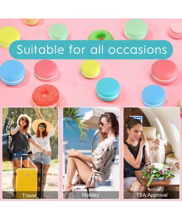 Stalife Travel Makeup Pots for Cream Small Sample Pot for Cosmetics Leakproof Mini Jars Toiletries Moisturiser with Lables (Plastic 6 Pcs) - Buy Online on GoSupps.com