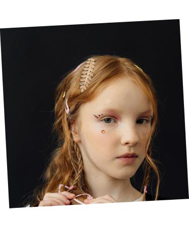 LEORX Gold Leaf Barrettes Metal Olive Leaf Hair Clip Minimalist Goddess Spring Hair Clip for Women - Buy Online on GoSupps.com