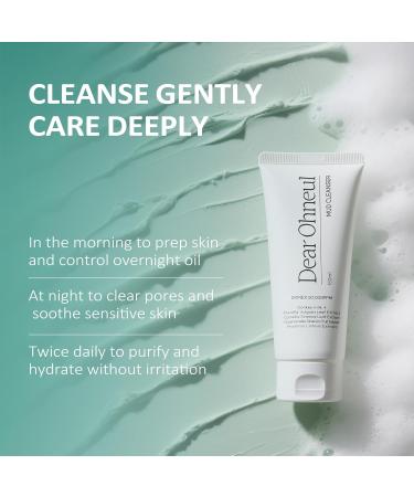 Dear Ohneul Mud Cleanser | 120ml 4.06 Fl. Oz | 2-in-1 Cleanser & Mask | Donkey Milk | Pore Refining | Deep Cleanse | Kaolin Clay | Moisturizing | Korean Skincare - Buy Online on GoSupps.com