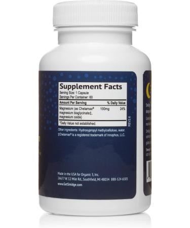 Smidge Evening Magnesium Capsules 60 ct. Pure Non-GMO Magnesium Supplement to Support Rest & Relaxation. - Buy Online on GoSupps.com