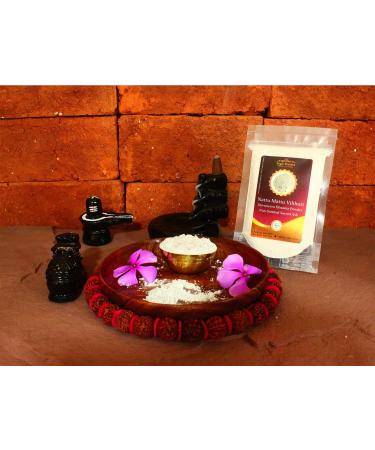 Yogic Mantra 100g Natural Nattu Mattu Thiruneeru Vibhuti Bhasma - Premium Sacred Ash for Hindu Ceremonies - Buy Online on GoSupps.com