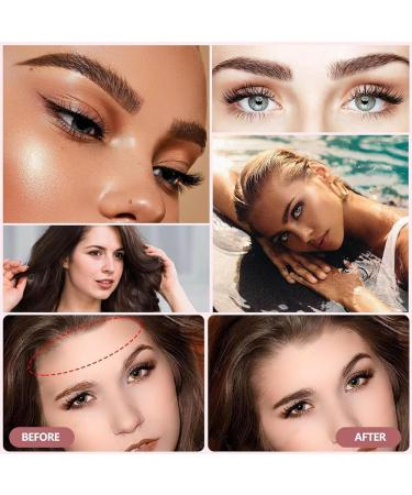 CYZJPRVN 3D Magic Eyebrow Pencil Waterproof Micro Eyebrow Pencil with 4 Forked Tips Eyebrow Tattoo Pen Long Lasting Magic Eyebrow Pencil Dark/Light Brown - Buy Online on GoSupps.com