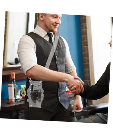 Buy Housoutil Adjustable Waist Toolkit Bag for Hair Stylists - Clear Scissor Pouch with Travel Holsters | Durable PVC Design - Buy Online on GoSupps.com