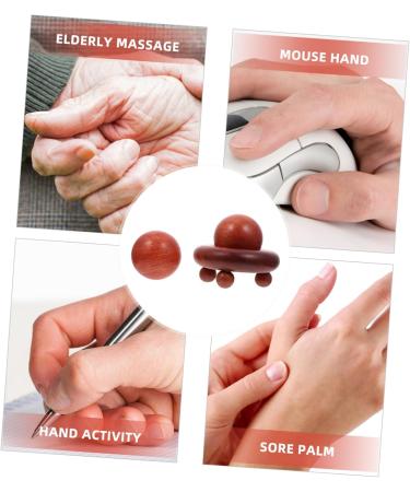 FOMIYES 16-Piece Portable Muscle Massage Tool Set - Deep Tissue Relief with Fragrant Wood Scroll Wheel - Ideal Fitness Massage Supply for International Shipping - Buy Online on GoSupps.com