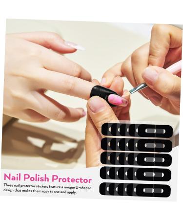MERRYHAPY 100 Sheets Skin Cuticle Protector Nail Polish Accessories Nail Polish Protectors Nail Protectors - Buy Online on GoSupps.com