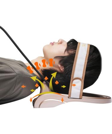 Inflatable Cervical Spine Corrector & Neck Massager - Stretching Pillow for Office Workers - Buy Online on GoSupps.com