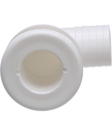 Seachoice 90-Degree Thru-Hull Connector - Fits 1-1/2 ID Hose - 1-3/8 Max Hull - Buy Online on GoSupps.com