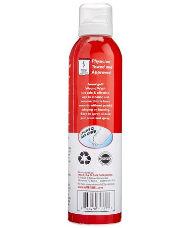AMERIGEL Wound Care Bundle - Hydrogel Dressing & Saline Wash for Moisture-Rich Healing - Buy Online on GoSupps.com