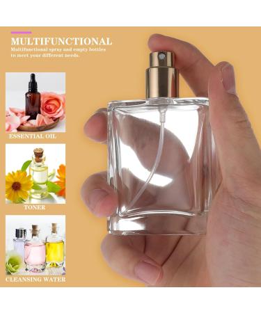 Buy SOLUSTRE Refillable Gold Perfume Spray Bottle | Travel-Friendly Glass Atomizer for Perfume | Compact Perfume Sprayer for International Shipping - Buy Online on GoSupps.com