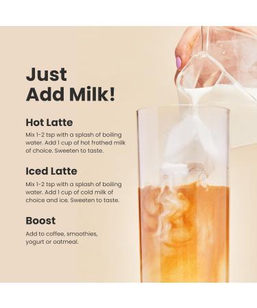 Blume Superfoods Latte - Turmeric Powder and Ginger Powder - Golden Milk Cardamom Ginger Root Caffeine Free Sugar-Free Organic - Vegan Keto Friendly Gluten-Free - 25 Servings - Buy Online on GoSupps.com