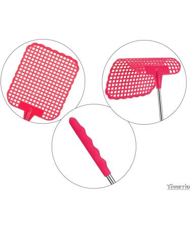 3 PCS Extendable Fly Swatter Set - Heavy Duty Bug Swatter with Telescoping Metal Handle - Buy Online on GoSupps.com