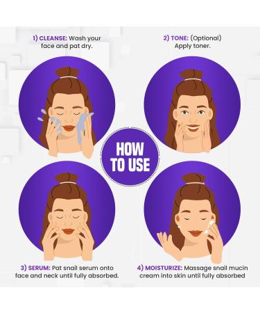 Snail Mucin Moisturizer Cream - Advanced Snail 92% All In One Cream Korean Moisturizer for Face Made with Snail Serum for Dry Sensitive Skin - Korean Skincare Daily Face Moisturizer Repair Cream (100 g / 3.52 Fl Oz) - Buy Online on GoSupps.com