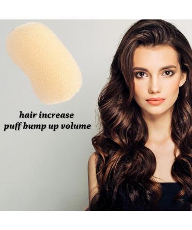 AIBYKS Hair Volume Pad - Sponge for Increased Volume | Easy-to-Use Hair Accessories for Women & Girls - Beige Volume Padding for Clips - Buy Online on GoSupps.com