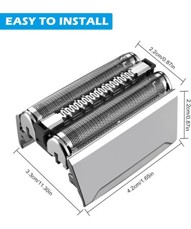 Buy Series 5 Replacement Shaving Head for S5 Razors | Men's Electric Razor Head Compatible with 5020s & Brushes - Buy Online on GoSupps.com