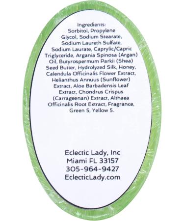 Fresh Cut Grass Shampoo Soap Bar - Eco-Friendly Argan Oil & Silk Protein - 4 oz by Eclectic Lady - Buy Online on GoSupps.com