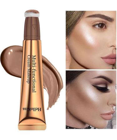  Raxove Raxove Creamy Multi-Stick Liquid Blush for Cheeks Self-Sharpening Highlighter Shimmer Liquid Powder Contouring Powder Waterproof and Lightweight - Buy Online on GoSupps.com