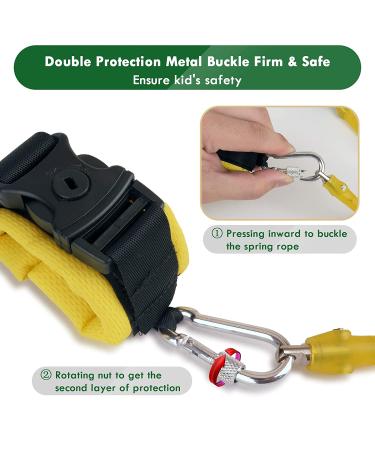 Toi Bani Toddlers Leash for Boys | Anti Lost Wrist Link 4 in 1 Child Safety Harness | Excavator&Dinosaur Design - Buy Online on GoSupps.com