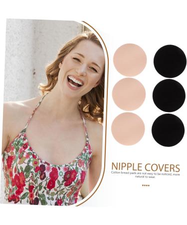 LIFKOME Reusable Nursing Breast Pads - 6 Pairs Cotton Covers for Women | Anti-Chafing & Washable Breastpad Protectors - Buy Online on GoSupps.com