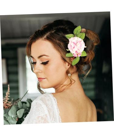 POPETPOP Hair piece hair accessories vacation Fashion flower hair accessories decorative hair combs bride hair comb side hair combs comb bridesmaid hair combs slides for women hairpin - Buy Online on GoSupps.com